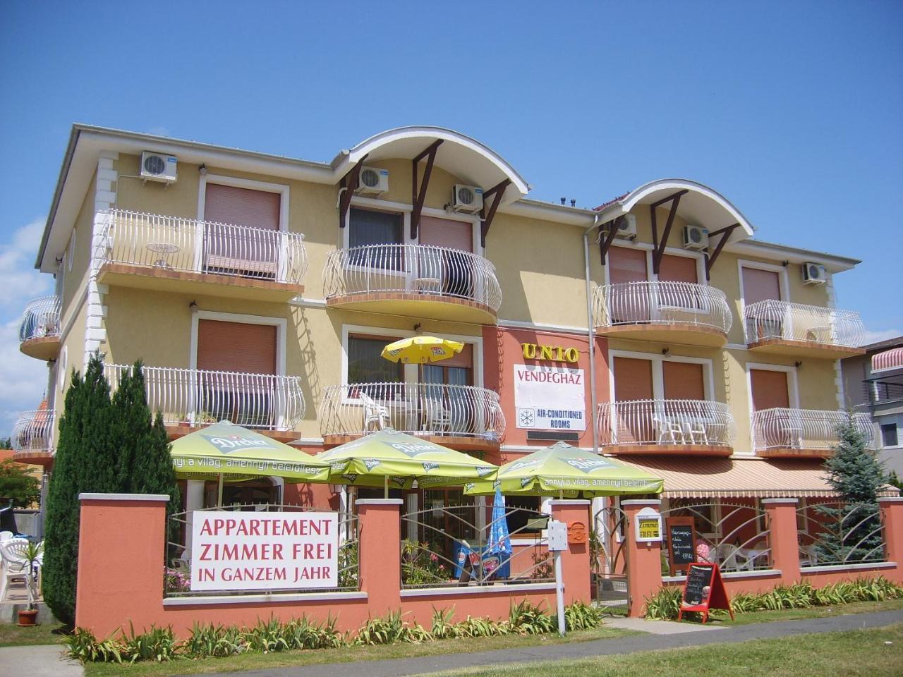 Unio Vendeghaz 1 Apartment Siofok Exterior photo